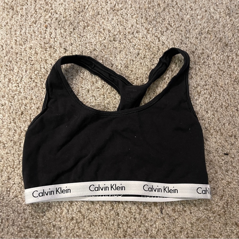 Calvin klein sports bra small